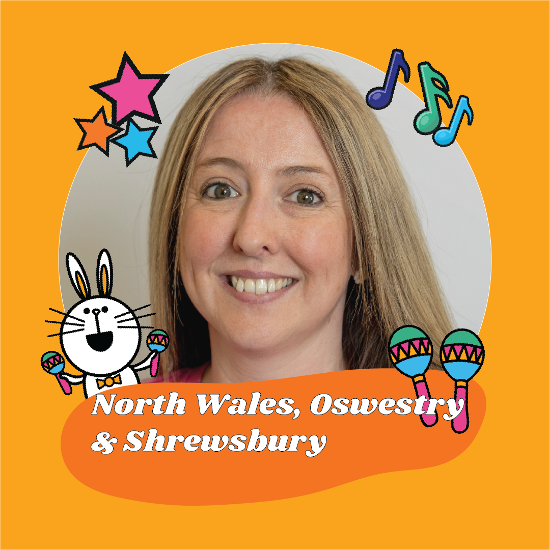 Sarah Gilmour, Rhythm Time North Wales, Oswestry & Shrewsbury